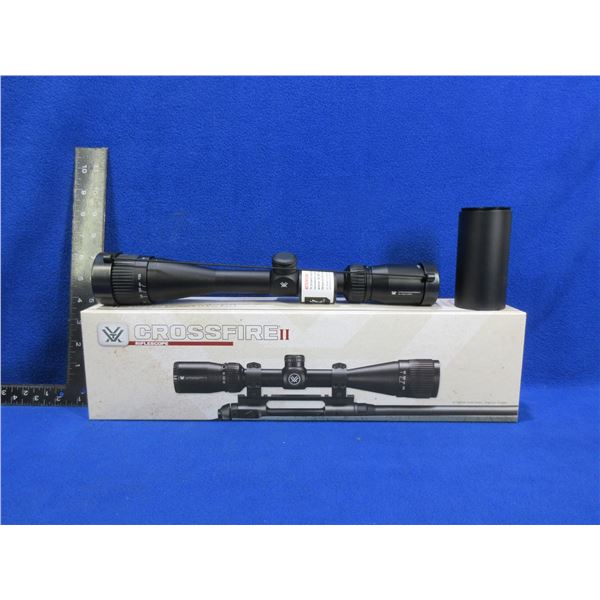 NEW - Vortex Crossfire II 4-12x40 AO Scope - Dead Hold BDC Reticle