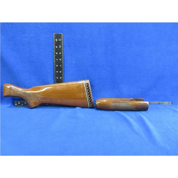 Wood Stock & Forearm Only - Appears to be Remington 870