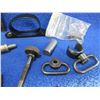 Image 3 : Lot of Misc. Gun Parts - Trigger Guard, Swivels, Springs, Screws, Etc.