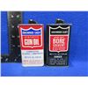 Image 1 : 2 Vintage Birchwood Casey Tins - Gun Oil & Bore Solvent