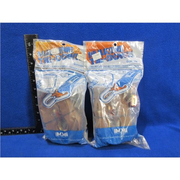 2 IMMI Gunwale Marine Tie-Downs - 20' x 2" - New Old Stock