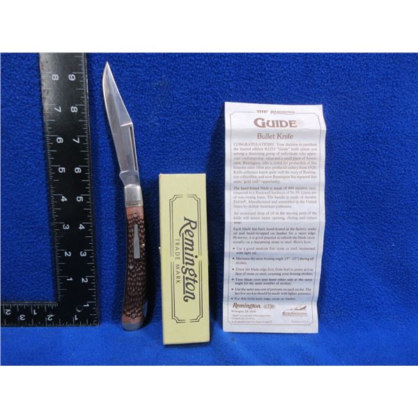 Remington R1253 Guide Bullet Folding Lock Knife