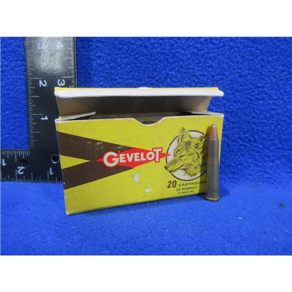 Collector Ammo - 22 Hornet 45gr PSP (Pick Up or Ship by UPS Only)