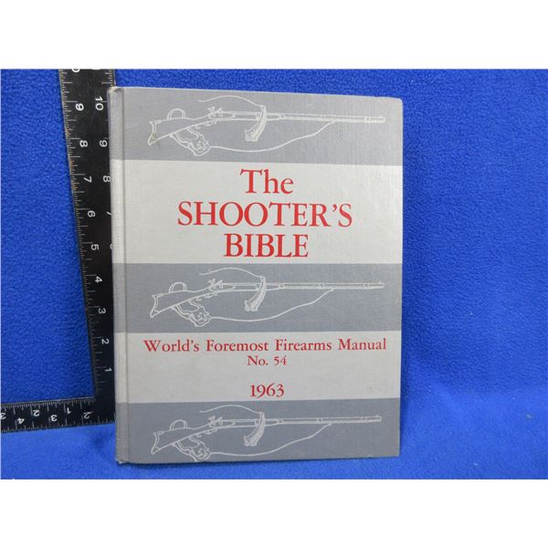 1 Book - The Shooter's Bible No. 54 - 1963