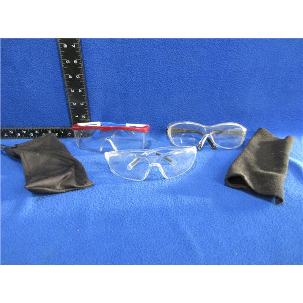3 Pairs of Safety Shooting Glasses