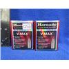 Image 1 : 22 Cal. 50gr V-Max Hornady Bullets - 2 Sealed Boxes of 100