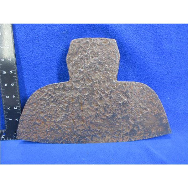 Vintage Broad Axe Head - 12 1/2" Blade, Has Heavy Pitting