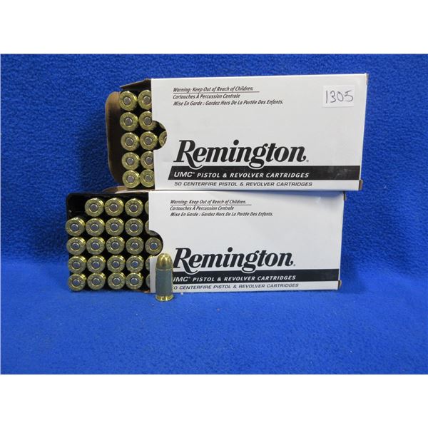 45 Auto 230gr MC (FMJ) Remington (Pick Up or Ship by UPS Only)