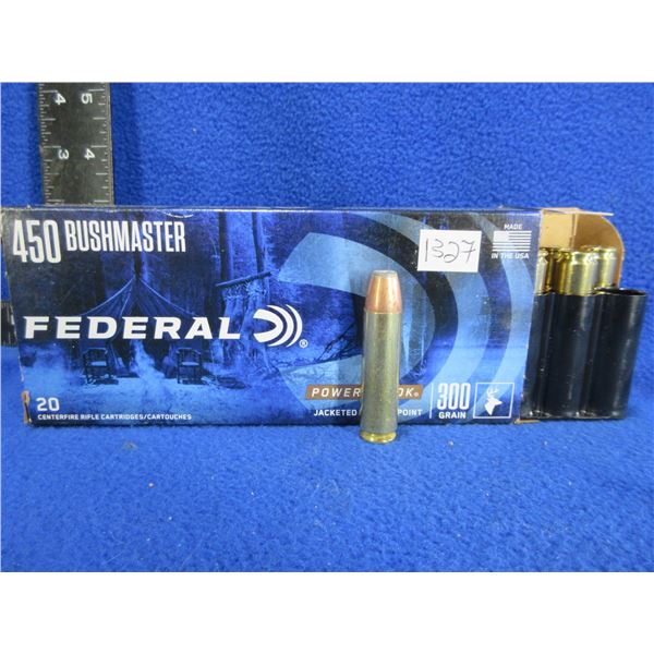 450 Bushmaster 300gr JHP Federal (Pick Up or Ship by UPS Only)