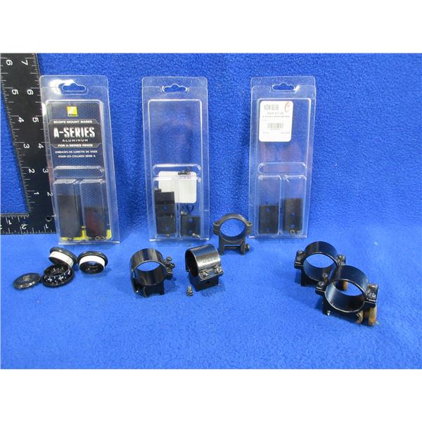 Lot of Misc. - Scope Bases, Rings and Turret Caps