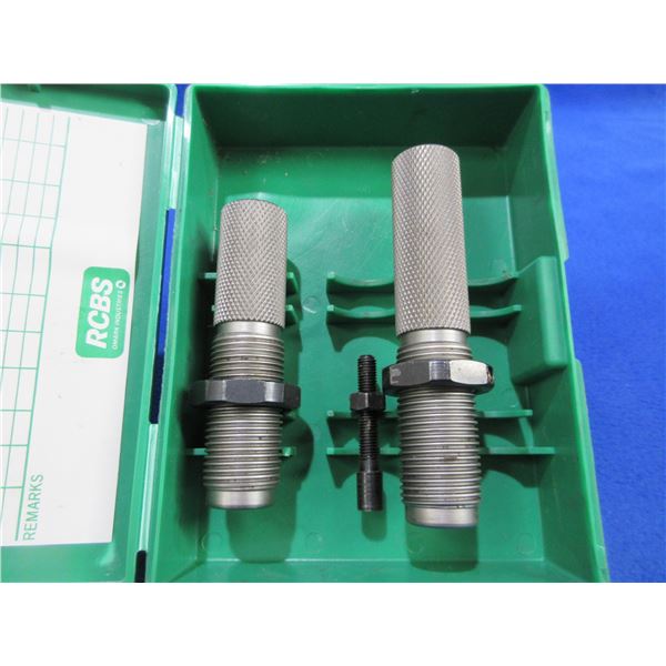 RCBS 300 Wby Mag FL 2 Die Set - As Is, Incomplete