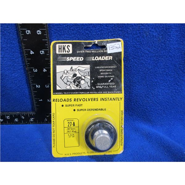 HKS Model 27-A Speed Loader - 38Spl/357 Mag - New Old Stock