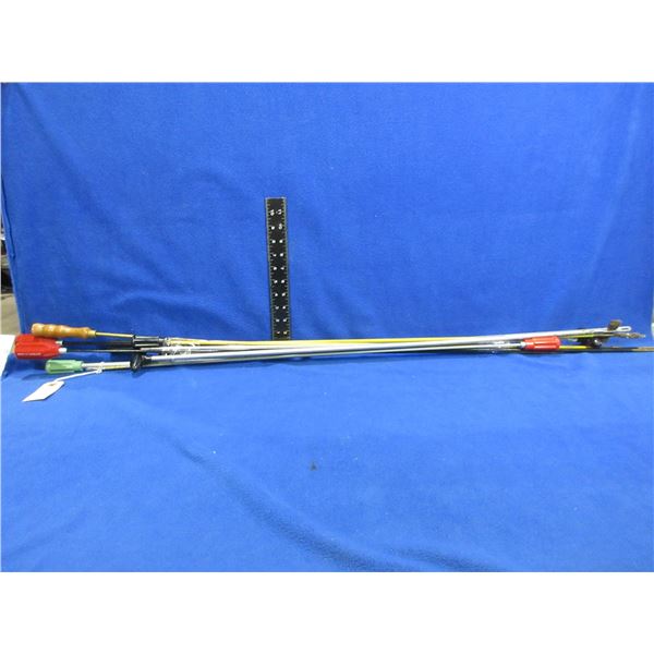 Lot of 10 Assorted Cleaning Rods