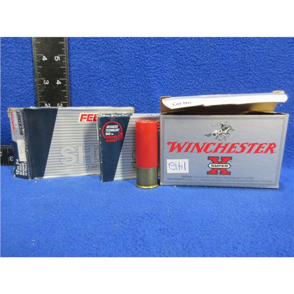 12 Ga. Winchester & Federal Shotshells (Pick Up or Ship by UPS Only)