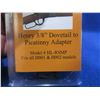 Image 2 : NEW - Henry 3/8" Dovetail to Picatinny Adaptor - Model HL-RSMP
