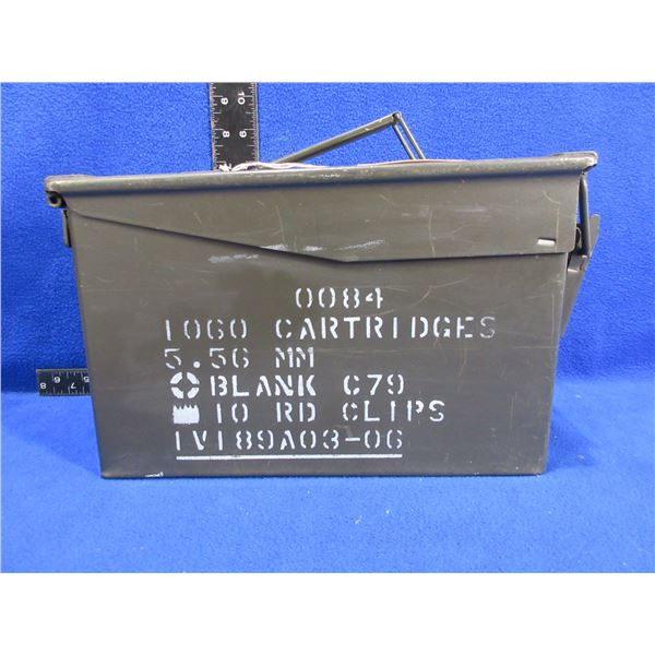 Metal Ammo Can - 11" x 5 1/2" x 7" High