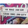 Image 2 : 44 Cal. .429" 240gr SWC Lead Bullets - Tub of Approx. 200