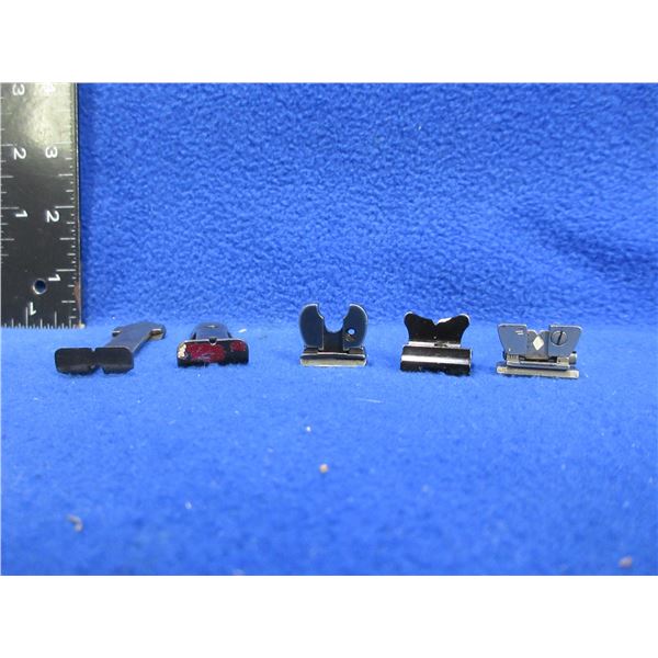 Lot of 5 Misc. Rear Sights