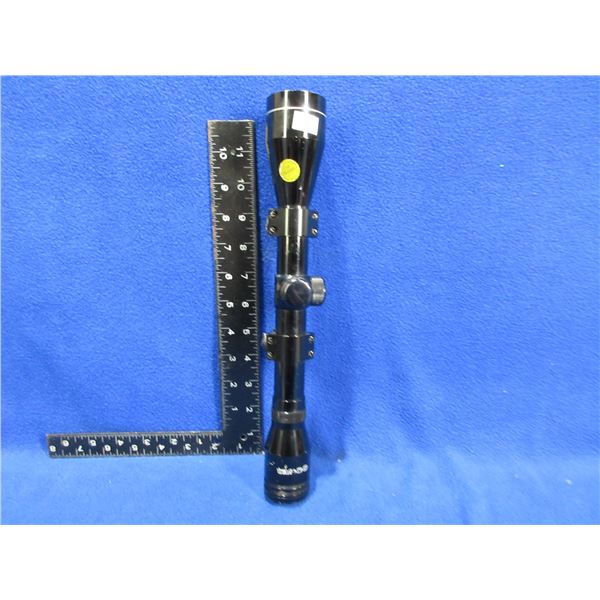 Tasco 4x40 Scope with 1" Rings - Appears Clear, Duplex Reticle