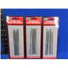 Image 1 : NEW - 3 Packages - 6 Piece Needle File Sets