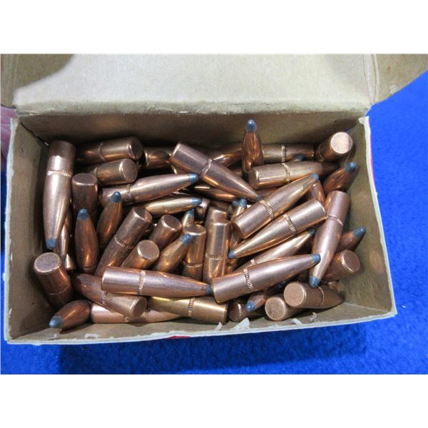6.5MM Cal. .264" 129gr Spire Point Hornady Bullets - Box of Approx. 75