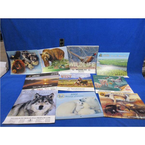 10 Misc. Calendars - Wildlife/Nature Themes