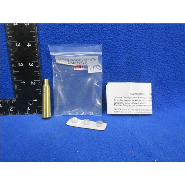 NEW - 7X57R Cartridge Red Laser Bore Sight with Batteries
