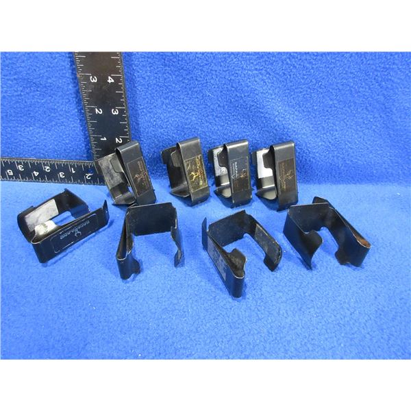 8 Safariland Clip On Reloader Carriers - Large # 5237