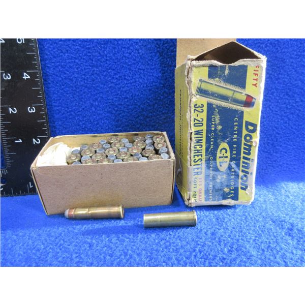 Collector Ammo - 32-20 Win. 115gr SP (Pick Up or Ship by UPS Only)