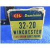 Image 3 : Collector Ammo - 32-20 Win. 115gr SP (Pick Up or Ship by UPS Only)