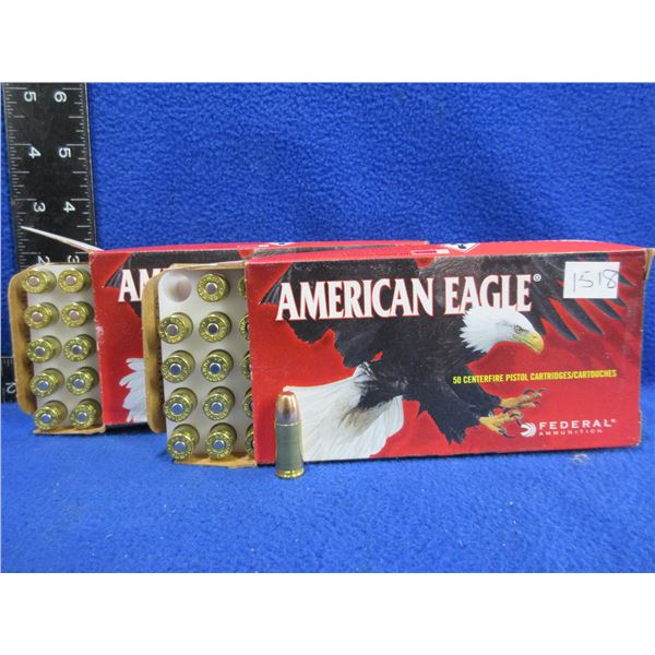 9MM Luger 147gr FMJ FP Federal (Pick Up or Ship by UPS Only)