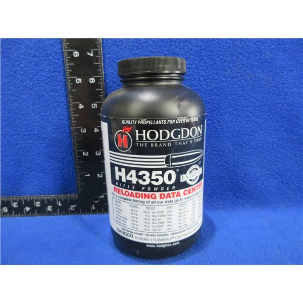 Hodgdon H4350 Rifle Powder (Pick Up or Ship by UPS Only)