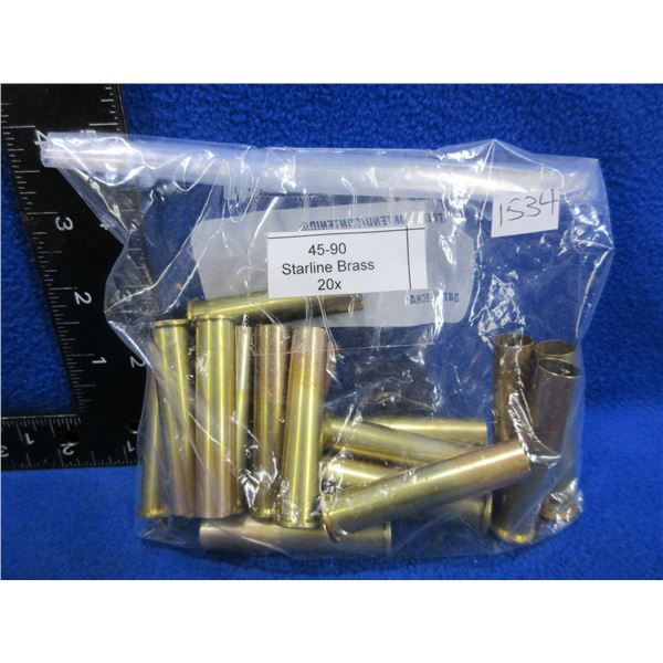 NEW - Brass Only - 45-90 Unprimed Starline - Bag of 20