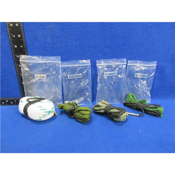 NEW - 4 Pull Thrus - 12 Ga., 22 Cal., 30 Cal., 38 Cal./9MM