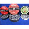 Image 2 : 5 Tins of .177 Cal. Pellets - 1 is full, other 4 approx. 1/2 full