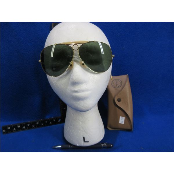 Vintage Bausch & Lomb Ray-Ban Safety Shooting Glasses with Case