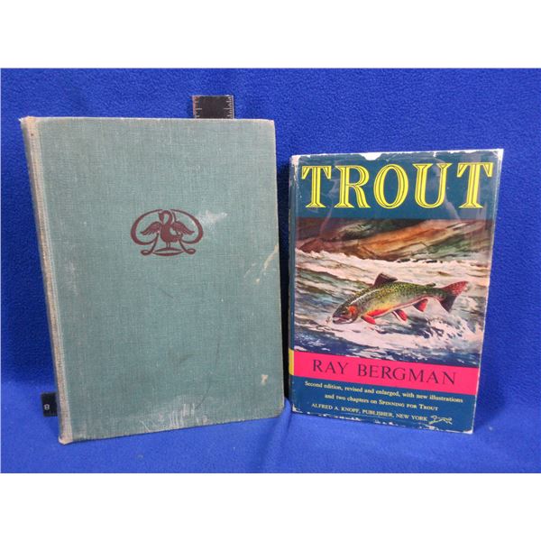 2 Books - The Standard Book of Fishing, Trout