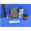 Image 1 : Lot of Misc. - Scale, Silver Foam, Leather Lube, Moose Lure, Pouch & Shooter Glass
