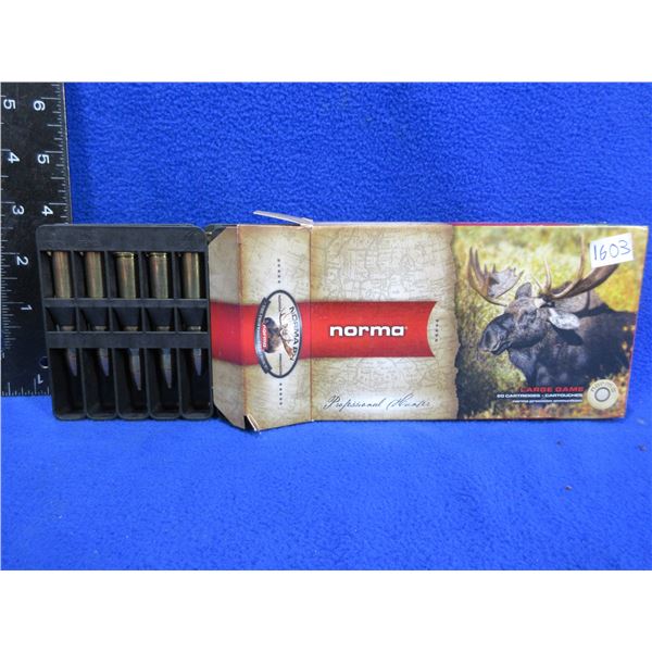 8X57 IRS 123gr FMJ Norma Cartridges (Pick Up or Ship by UPS Only)