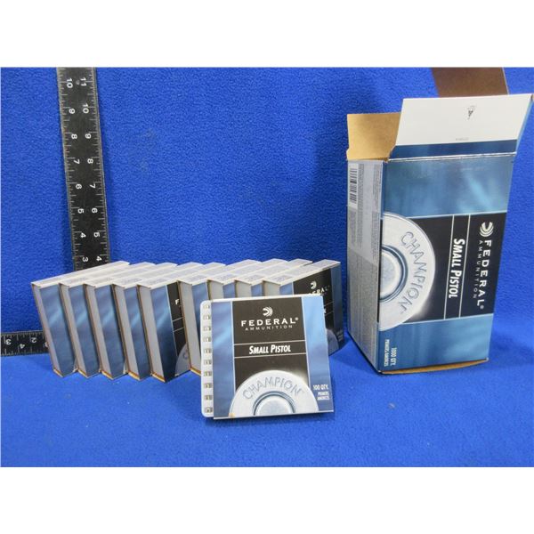 Federal No. 100 Small Pistol Primers (Pick Up or Ship by UPS Only)