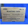Image 1 : Vintage Cil No. 6 Blasting Caps Collector Cardboard Box