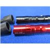 Image 2 : NEW - 2 Bore Lights 3W LED - Black & Red - Uses 2 AA Batteries
