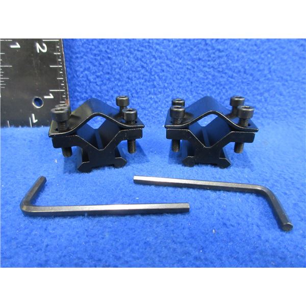 NEW - 2 Flashlight Mounting Brackets