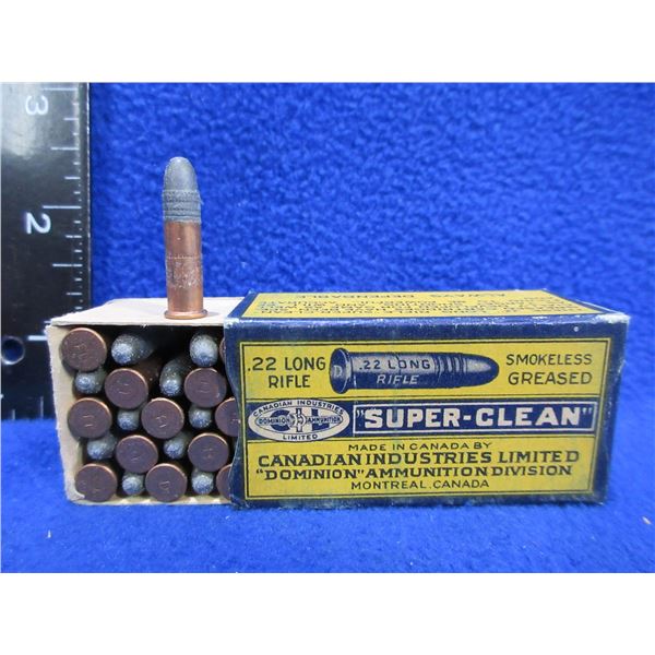 Collector Ammo - 22 LR Super-Clean (Pick Up or Ship by UPS Only)