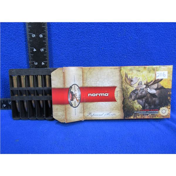 8X57 IRS 123gr FMJ Norma Cartridges (Pick Up or Ship by UPS Only)