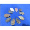 Image 2 : 10 Arrowheads - Approx. 1" to 1 1/2" Length