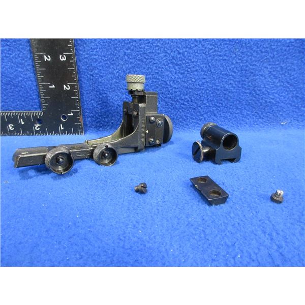 Anschutz Rear Peep Sight & Lyman 77R Globe Front Sight