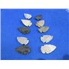 Image 1 : 10 Arrowheads - Approx. 1" to 1 1/2" Length
