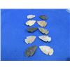Image 2 : 10 Arrowheads - Approx. 1" to 1 1/2" Length
