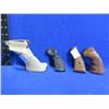 Image 1 : 4 Pairs of Handgun Grips - Rohm RG 24, S&W K/L Frame Square Butt, Browning Nomad Challenger Medalist